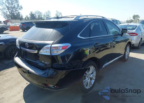 2010 Lexus Rx 450H z USA, uszkodzony, nr VIN JTJBC1BA9A2013232